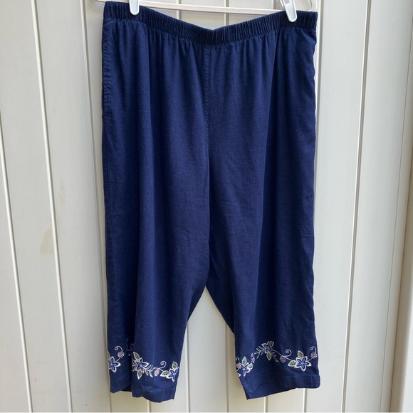 Sag Harbor Pants - Sag Harbor Woman capri pants XL